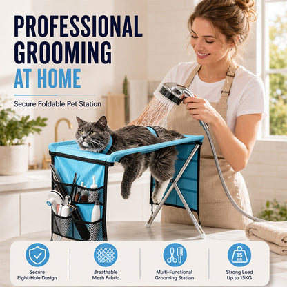 ⏳Nur für kurze Zeit: 50 % Rabatt⏰2-in-1-Klappbett für die Tierpflege🐱🐶🛋️