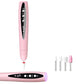 2-in-1 Elektrischer Nagelfräser mit UV-Gel-Lampe, tragbares Maniküre- und Pediküre-Set
