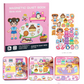 Magnetisches Quiet-Book für Kinder mit Faltpuzzle – Frühförderungsspielzeug für Jungen und Mädchen
