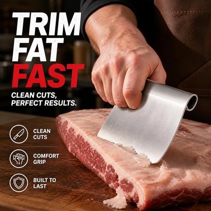 🥩 Fleischreste an der Theke? – Der ergonomische Schaber macht sie im Handumdrehen weg!