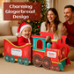 🎁 50 % RABATT! Kreativer Weihnachtsmann-Geschenk-Expresszug – Geräumige Fächer für Geschenke, verspieltes Lebkuchen-Design. Ganz ohne Werkzeug – einfach unter den Baum stellen und zusehen, wie der Weihnachtszauber zum Leben erwacht! 🎄✨