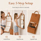 🥳2026 NEW ARRIVAL🥳💞50K+ SOLD!🔥50% OFF! 🪞✨ Portable Folding Full-Length Mirror — Lightweight & Foldable, Crystal Clear Reflection, Space-Saving, Perfect for Bedroom, Apartment & Travel ✨