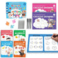 ✏️📚 Schreibübungsheft für Kinder - wiederverwendbar, mit verschwindender Tinte ✨