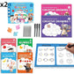 ✏️📚 Schreibübungsheft für Kinder - wiederverwendbar, mit verschwindender Tinte ✨
