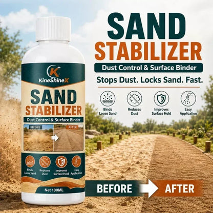 🏜️ Sandstabilisator und Bindemittel | Staubschutz