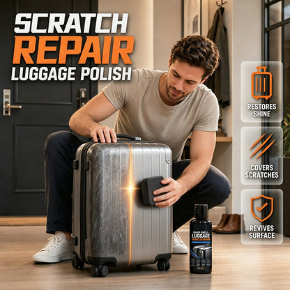 🧳 Hartschalen-Koffer Politur | Kratzer-Pflege
