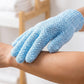 Peeling-Badehandschuhe mit fünf Fingern