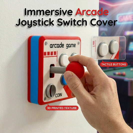 Arcade Joystick Light Switch Decorative Cover