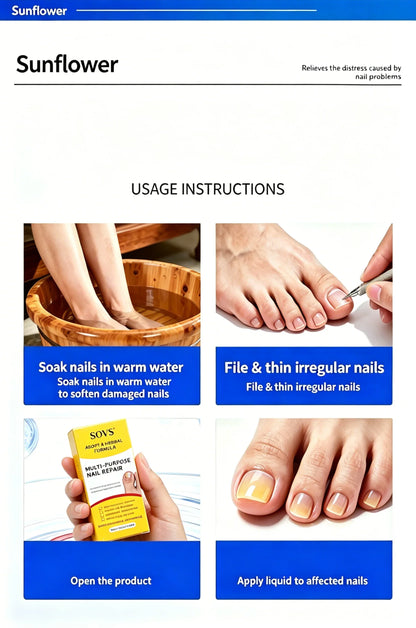 Nährendes Nagelreparaturspray
