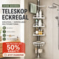 📢📢50 % Rabatt!!+Kostenloser Versand✈️Verstellbarer teleskopischer Dusch-Eckorganizer 🚿