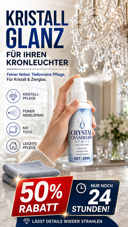 ✨ Reiniger für Kristallkronleuchter | Easy Shine Care
