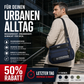 🔥 Heute -50 %! 🎒 Herren Umhängetasche mit vielen Fächern