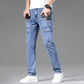 Multi-Pocket Stretch Herrenjeans