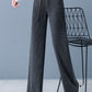 🔥✨Neujahrsverkauf 51 % OFF 🎁 Gepolsterte und verdickte, einfarbige Straight Leg Pants, Women's Wide Leg Drawstring Design