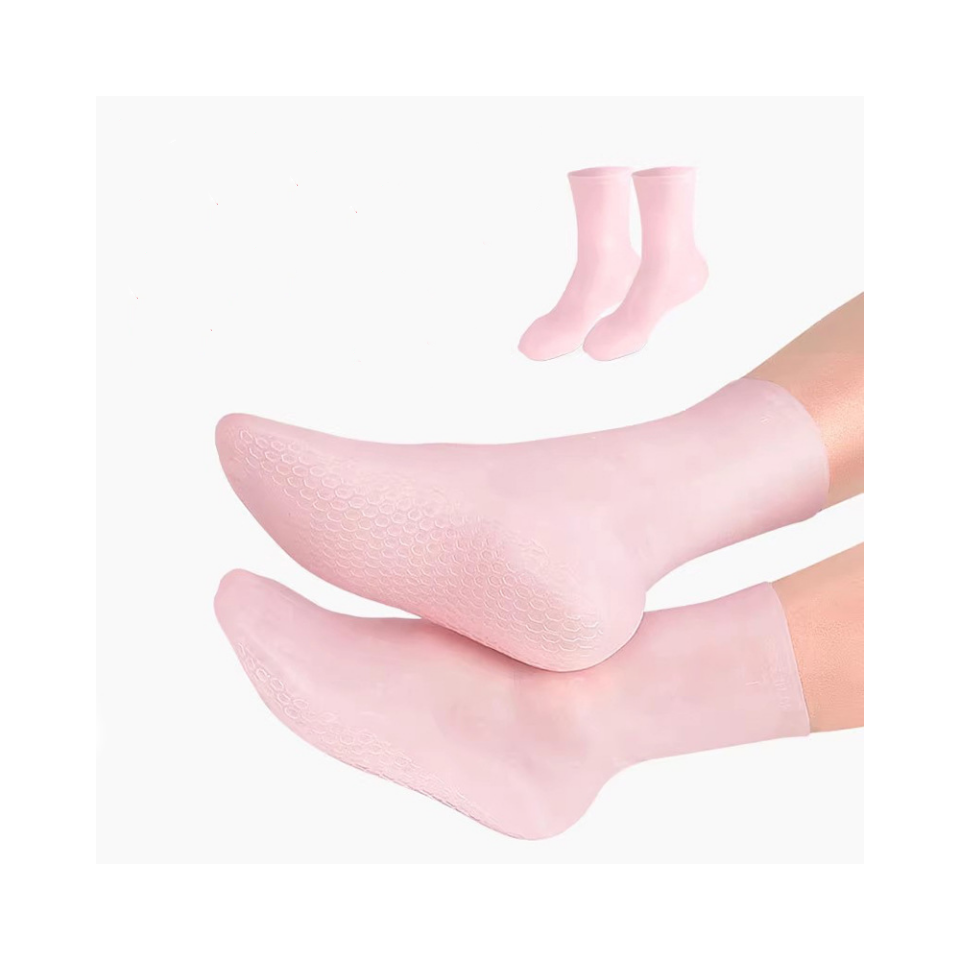 PEDIMEND Feuchtigkeitsspendende Gel-Absatzsocken Mit