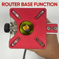 3 in 1 Router Fräsen Nut Klammer