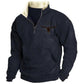 Herren Casual Sweatshirt mit Stehkragen