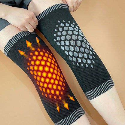 Breathable Graphene Knee Sleeves with Strap